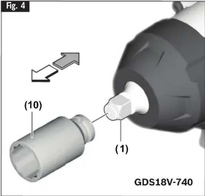 BOSCH GDS18V-770 Professional - Accessories - 3