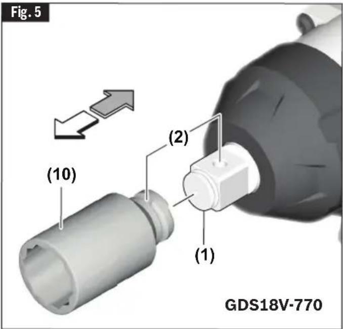BOSCH GDS18V-770 Professional - Accessories - 7