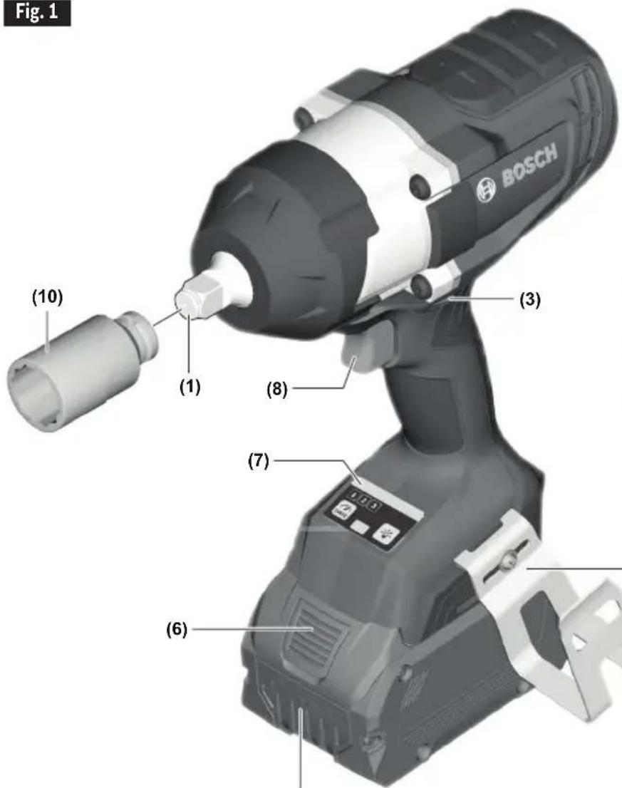 Fig. 1 BOSCH (10) (1) (3) (8) (7) (6)
