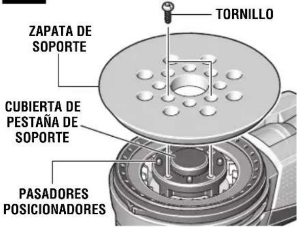 BOSCH ROS10 Professional - INSTALACION DE LA ZAPATA DE SOPORTE - 1