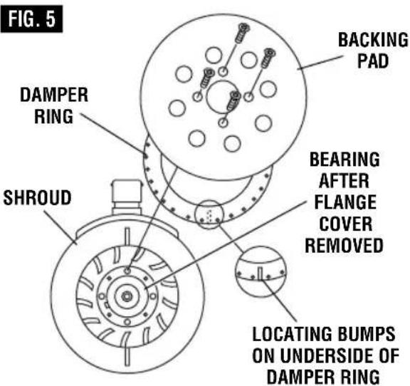 BOSCH ROS10 Professional - BACKING PAD DAMPER - 1