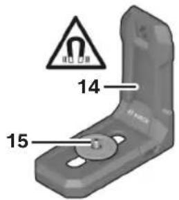 BOSCH GLL 100-42 G Professional - (Fig. 3, Fig. 16 - Fig. 21) - 1