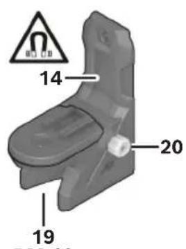 BOSCH GLL 100-42 G Professional - (Fig. 3, Fig. 16 - Fig. 21) - 5