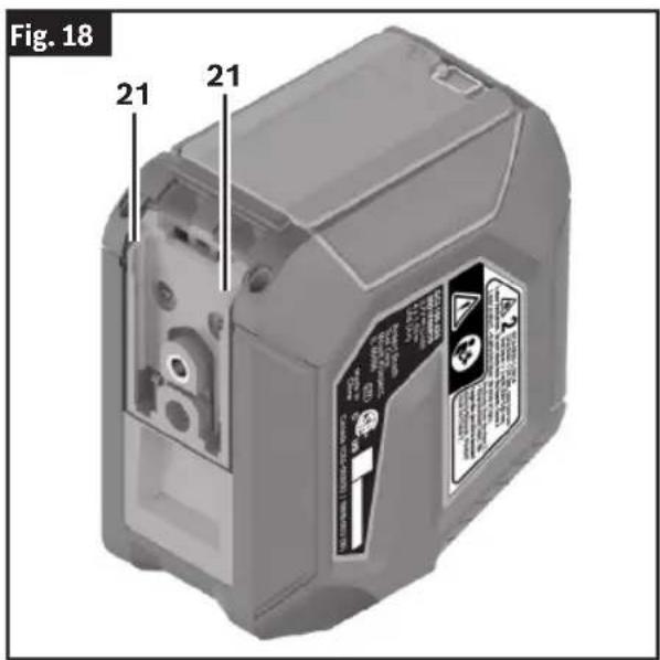 BOSCH GLL 100-42 G Professional - Fonctionnement - 3