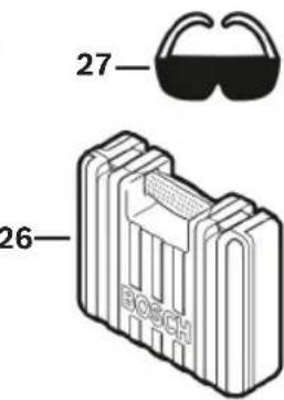 BOSCH GLL 100-42 G Professional - (Fig. 3, Fig. 16 - Fig. 21) - 4