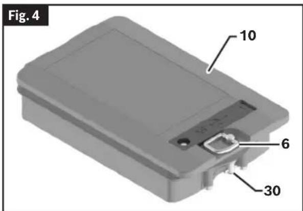 BOSCH GLL 100-42 G Professional - Utilización con los paquetes de bateria de ion litio Bosch recargables - 1