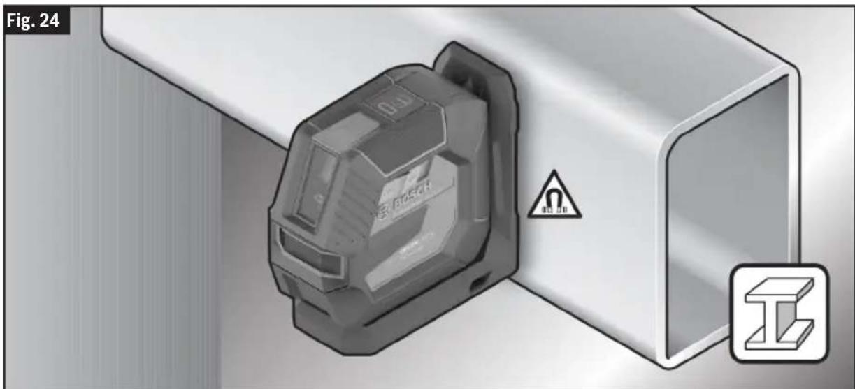 BOSCH GLL 100-42 G Professional - Operation - 1