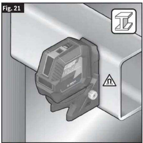 BOSCH GLL 100-42 G Professional - Fonctionnement - 4