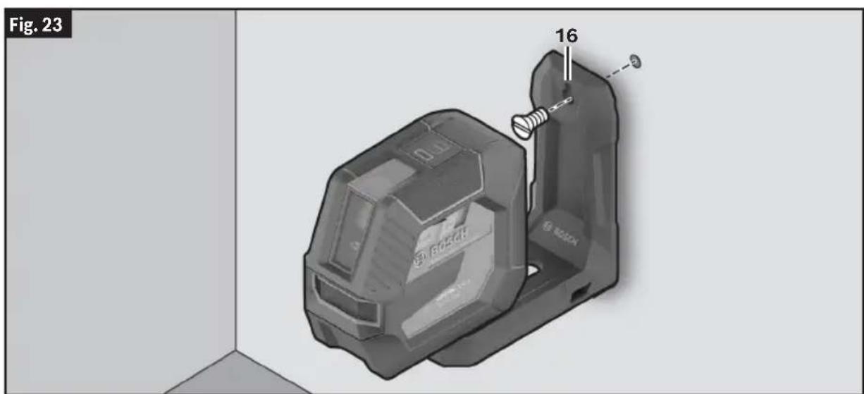 BOSCH GLL 100-42 G Professional - (Fig. 3, Fig. 16, Fig. 22, Fig. 23, Fig. 24) - 2