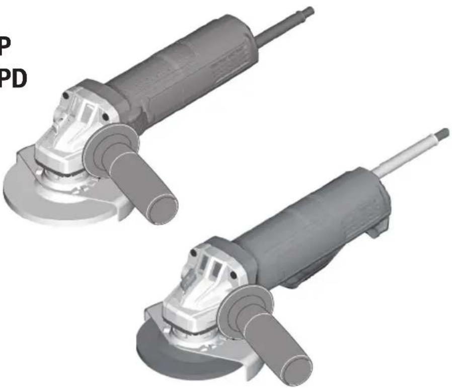 BOSCH GWS 10-450 P Professional - Operating/Safety Instructions Consignes d'utilisation/de sécurité Instrucciones de funcionamiento y seguridad - 1