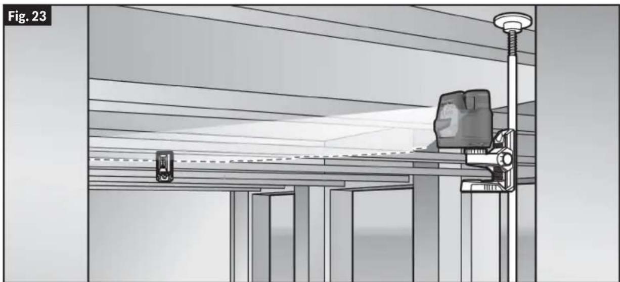 BOSCH GCL 165-82 CG Professional - Fonctionnement - 3