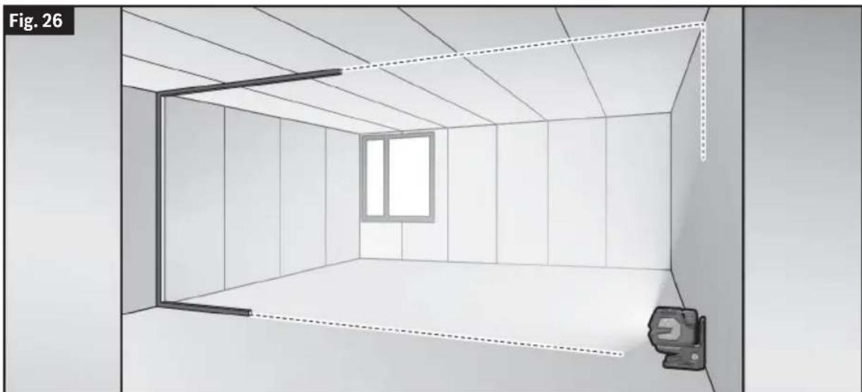 BOSCH GCL 165-82 CG Professional - Operation - 2