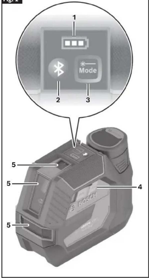 BOSCH GCL 165-82 CG Professional - Getting to Know Your GCL165-82CG Line Laser - 1