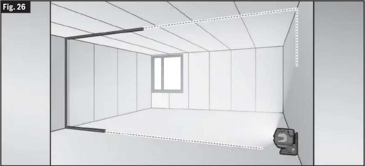 BOSCH GCL 165-82 CG Professional - Fonctionnement - 1