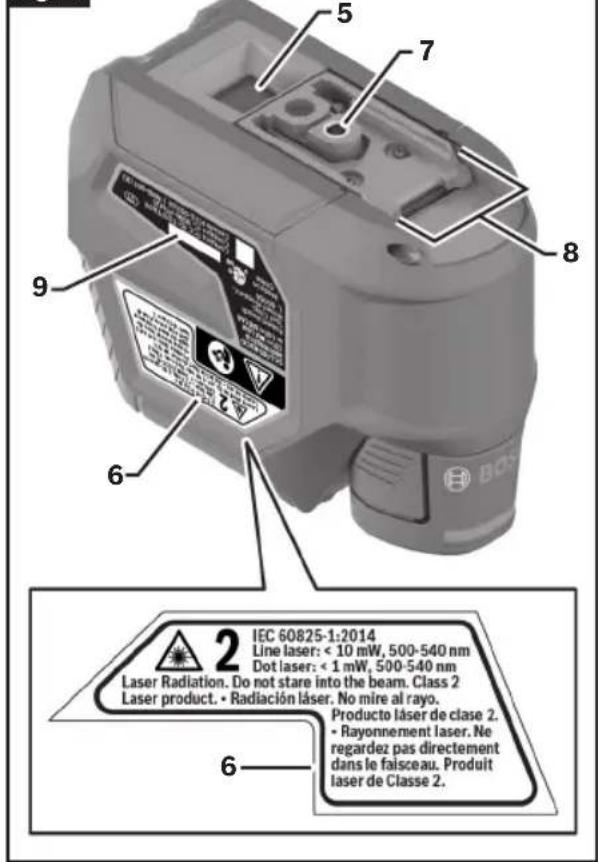 BOSCH GCL 165-82 CG Professional - Familiarisez-vous avec votre laser à lignes GCL165-82CG. - 2