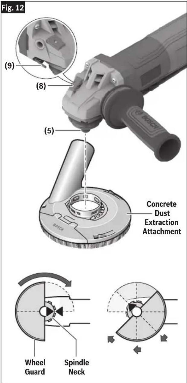 BOSCH GWS 14-50 PBD Professional - (Fig. 1, Fig. 2, Fig. 12) - 1