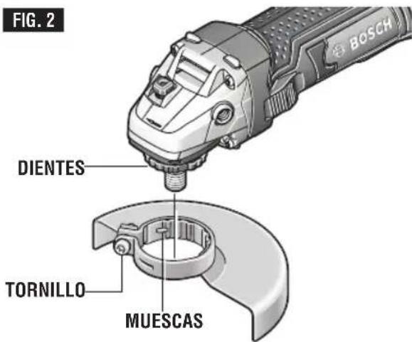 BOSCH GWS 18V-45 Professional - ADVERTENCIA - 1