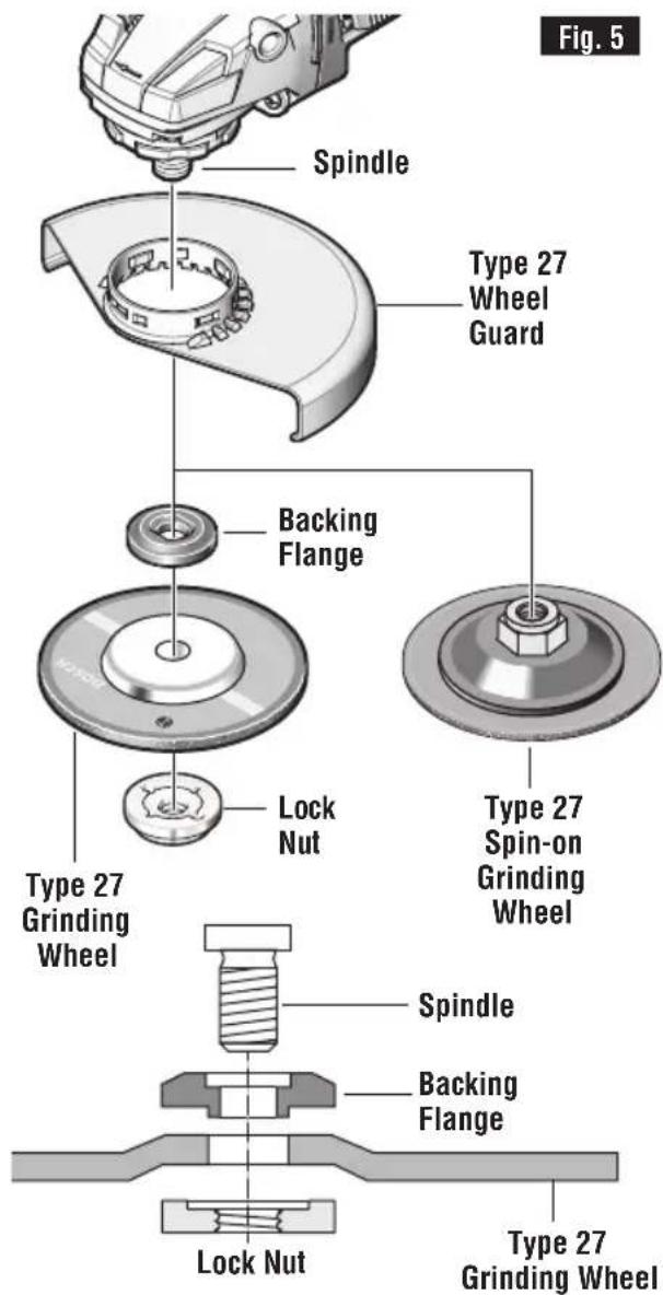 BOSCH GWS 10-450 PD Professional - Do not use accessories that run eccentrically. - 1