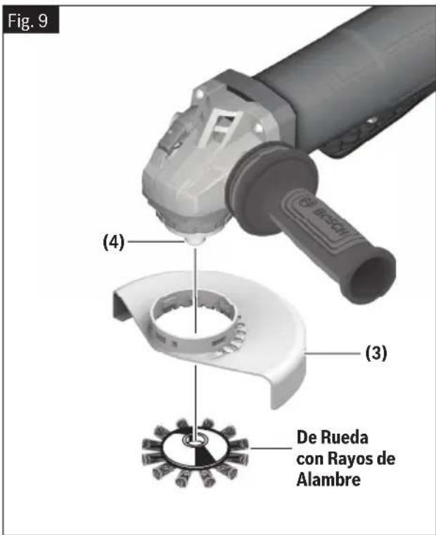 BOSCH GWS 11-450 P Professional - (Fig. 9) - 2