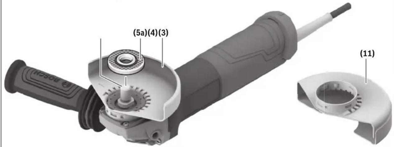 BOSCH GWS 14-50 B Professional - Conociendo su producto - 2