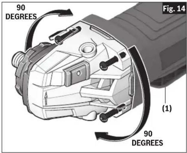 BOSCH GWS 14-50 B Professional - (Fig. 14, Fig. 15) - 1