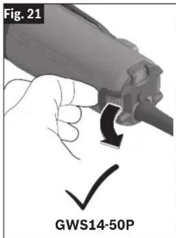 BOSCH GWS 14-50 B Professional - (Fig. 1, Fig. 2, Fig. 3, Fig. 20, Fig. 21) - 3