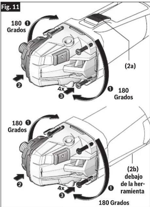 BOSCH GWS 18V-13P Professional - INSTALACIÓN DEL PROTECTOR DE TIPO 1 PARA CORTAR MAMPOSTERÍA - 2