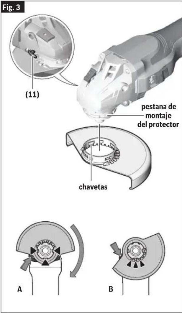 BOSCH GWS 18V-13P Professional - ADVERTENCIA - 1