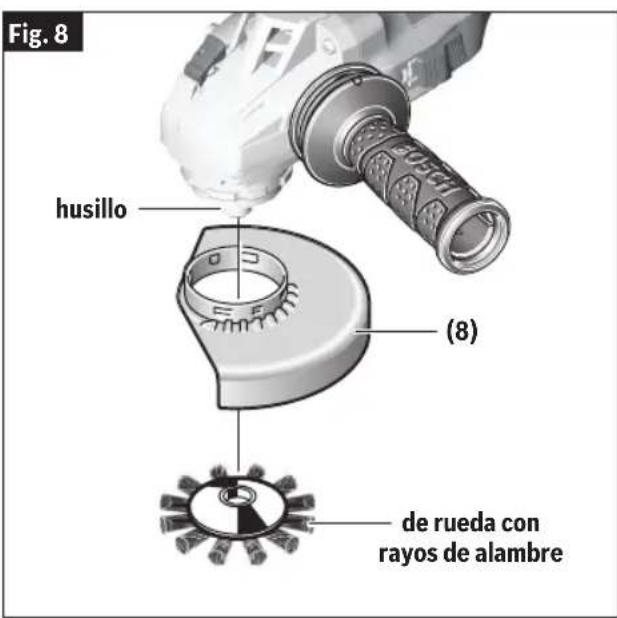 BOSCH GWS 18V-13P Professional - ENSAMBLAJE DE LA RUEDA CON RAYOS DE ALAMBRE - 2
