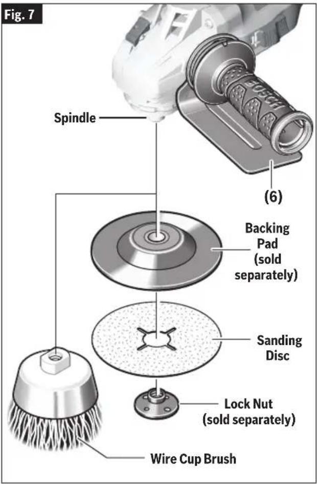 BOSCH GWS 18V-13P Professional - WIRE WHEEL ASSEMBLY - 1
