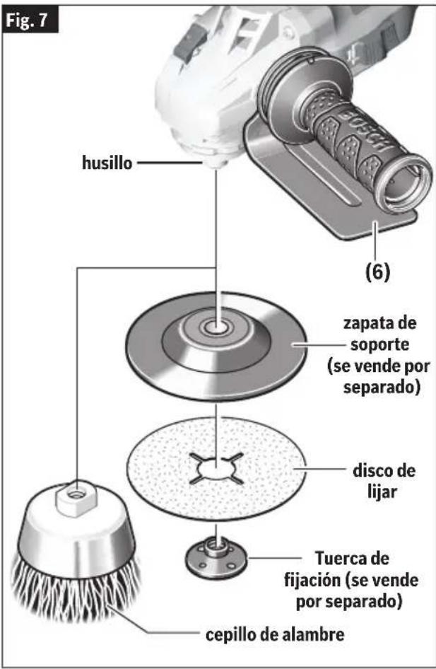 BOSCH GWS 18V-13P Professional - ENSAMBLAJE DE LA RUEDA CON RAYOS DE ALAMBRE - 1