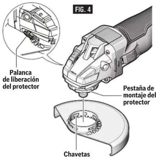 BOSCH GWS 18V-45 C Professional - ADVERTENCIA - 1