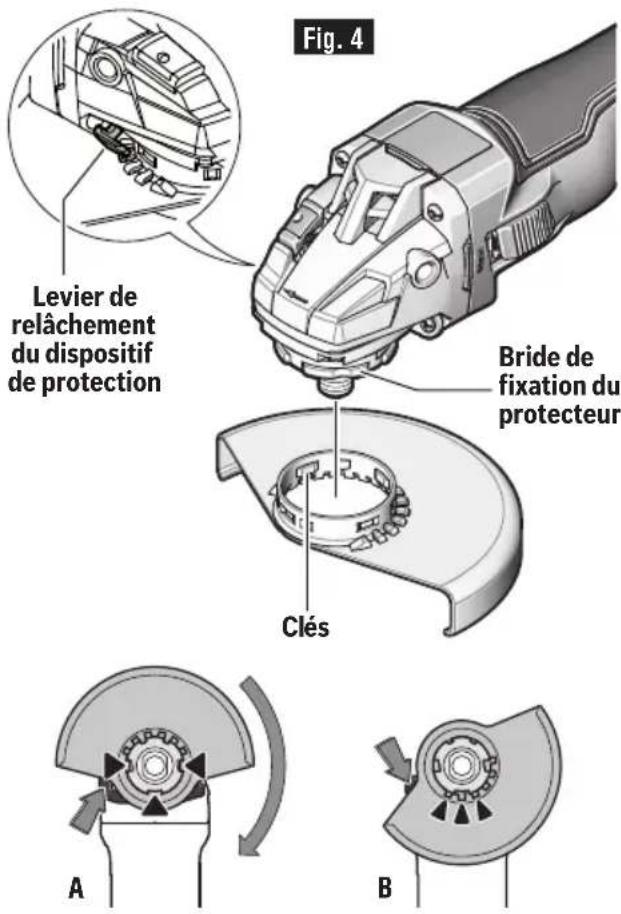 BOSCH GWS 18V-45 C Professional - AVERTISSEMENT - 1