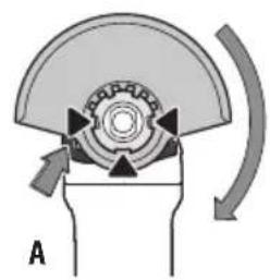 BOSCH GWS 18V-45 C Professional - Wheel guard must be attached when using - 2