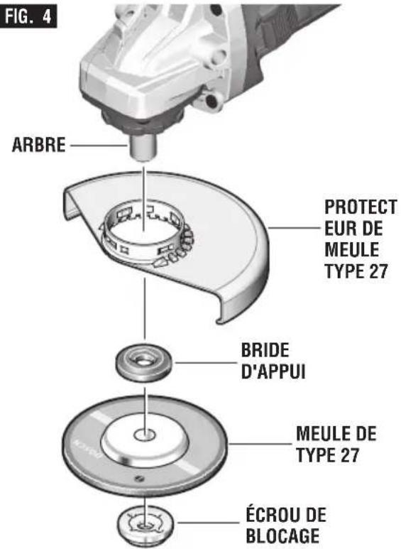 BOSCH GWS 10-45 E Professional - ENSEMBLE DE MEULE A DISQUE - 2
