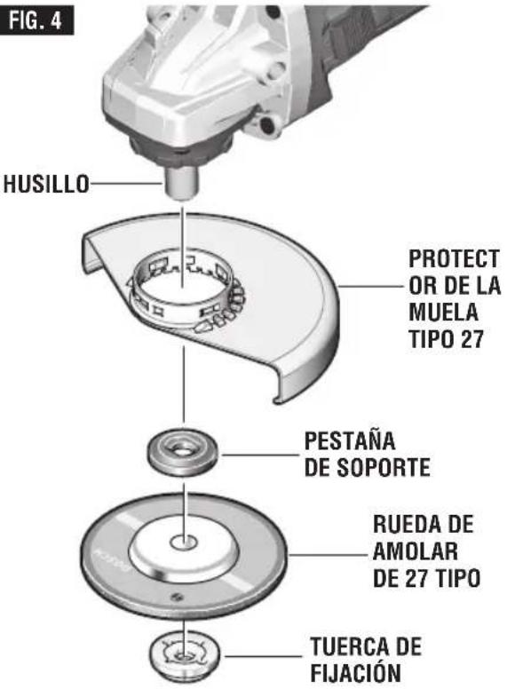 BOSCH GWS 10-45 E Professional - ENSAMBLAJE DE LA RUEDA DE AMOLAR DE DISCO - 2