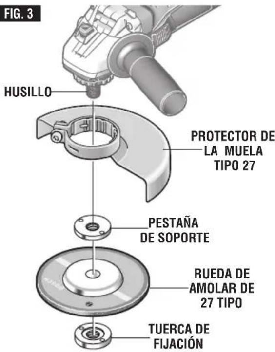 BOSCH GWS 8-45 Professional - ENSAMBLAJE DE LA RUEDA DE AMOLAR - 2