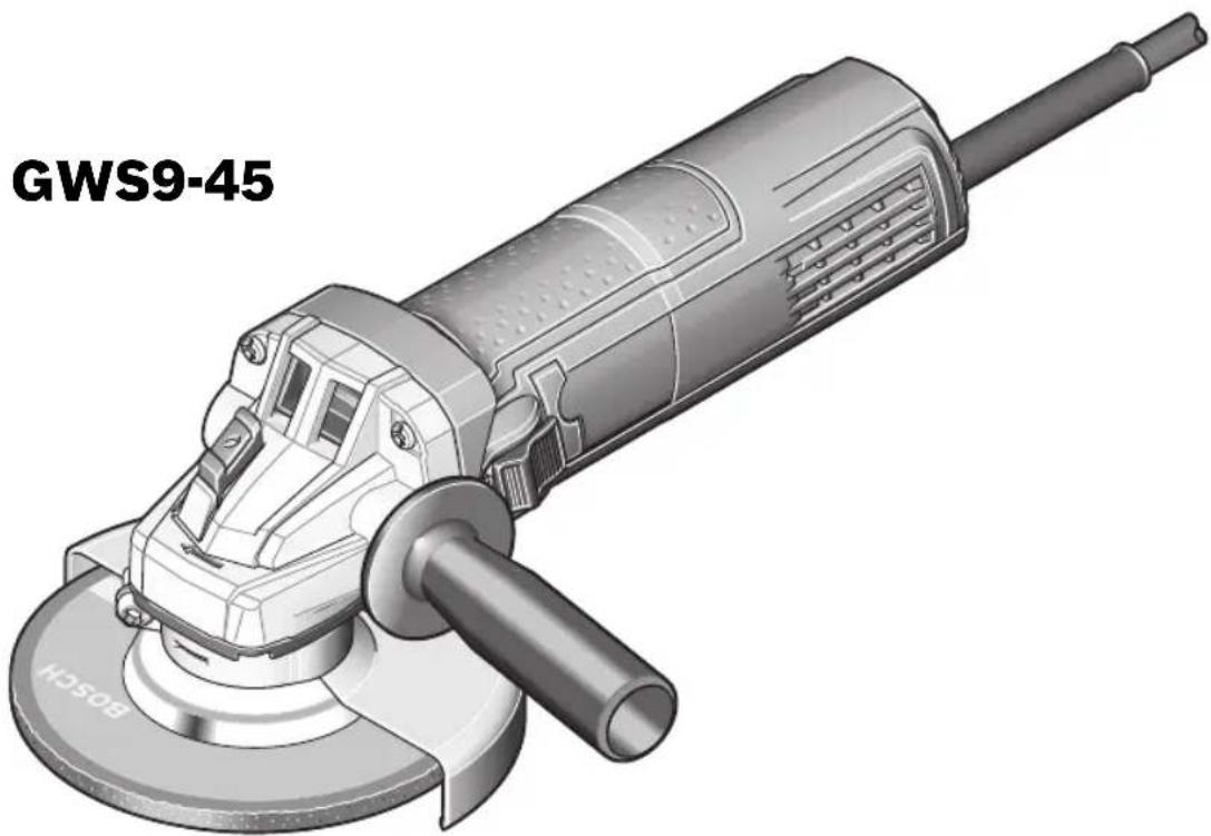 BOSCH GWS 9-45 Professional - 1