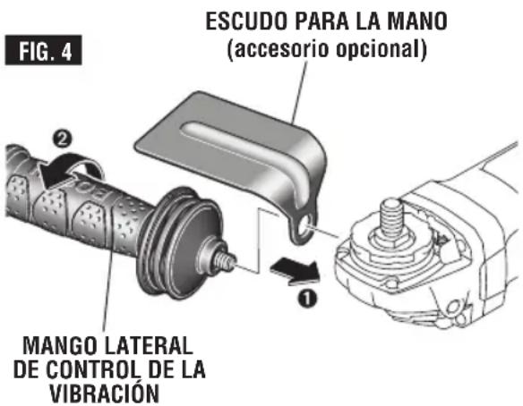 BOSCH GWS 13-50 VS Professional - Escudo para la mano - 2