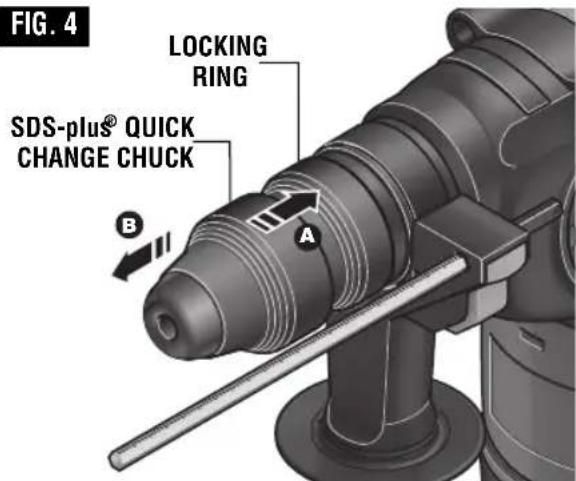 BOSCH RH328VCQ Professional - ATTACHING SDS-plus® QUICK CHANGE CHUCK (Model RH328VCQ only) - 1