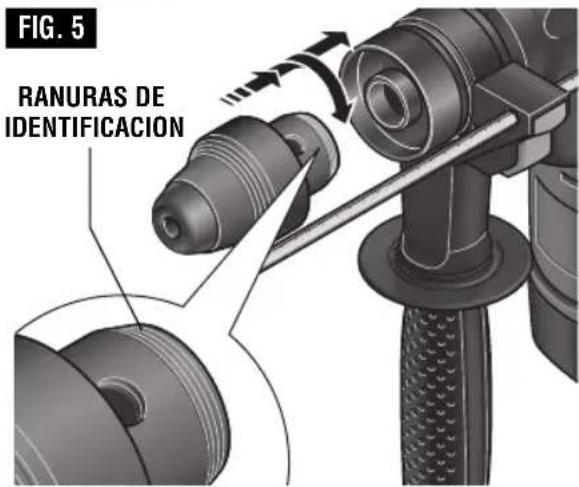 BOSCH RH328VCQ Professional - INSTALACIÓN DEL MANDRIL DE CAMBIO RÁPIDO SDS-plus® - 2