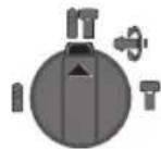 BOSCH RH328VCQ Professional - SELECTOR DIAL - 3