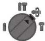 BOSCH RH328VCQ Professional - SELECTOR DIAL - 4