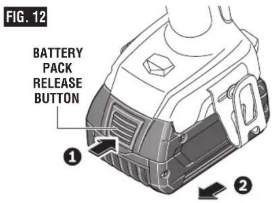 BOSCH GSR 18V-755 C Professional - Inserting and Releasing Battery Pack - 2