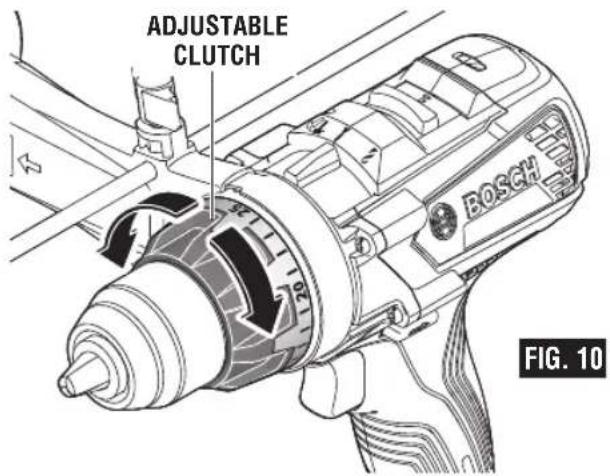 BOSCH GSR 18V-755 C Professional - Adjustable Clutch - 1