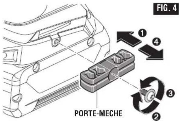 BOSCH GSR 18V-755 C Professional - Poignée auxiliaire - 1