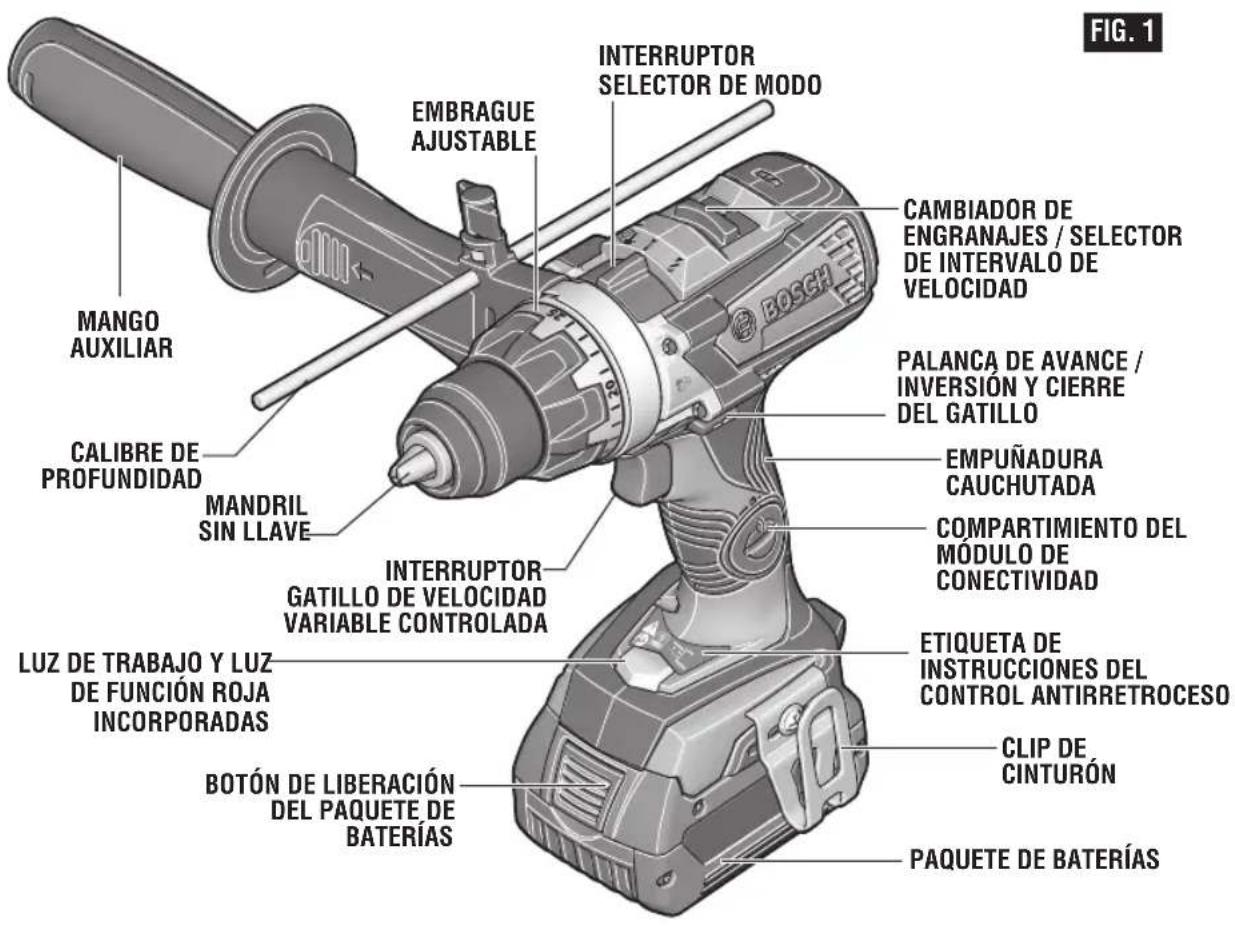 BOSCH GSB18V-975C Professional - ADVERTENCIA - 1
