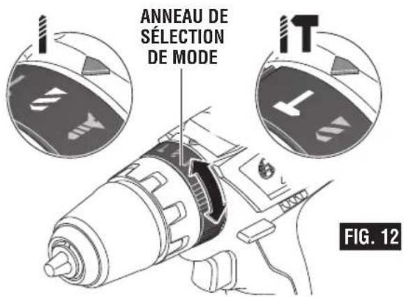 BOSCH GSB18V-535C Professional - Anneau de sélection de la perceuse/ perceuse à percussion (modèle GSB18V-535C seulement) - 1