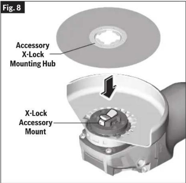 BOSCH GWX18V-13P Professional - Mounting accessory to the tool: - 1