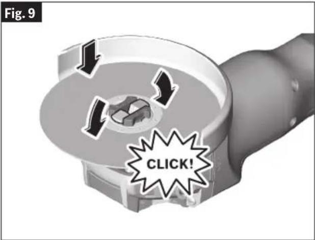 BOSCH GWX18V-13P Professional - Mounting accessory to the tool: - 2